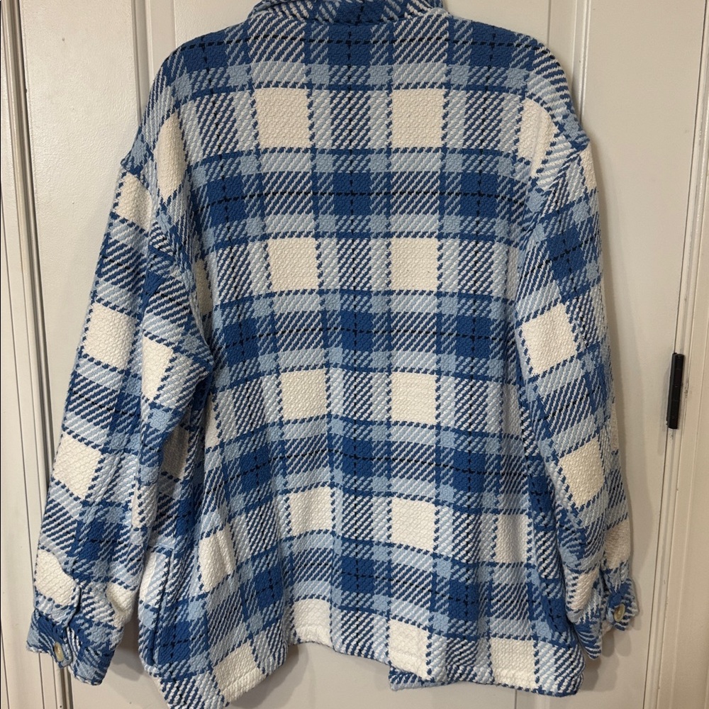 *NEW* OUTERKNOWN WOMENS CLOUD WEAVE SHIRT JACKET LARGE - Picture 9 of 9